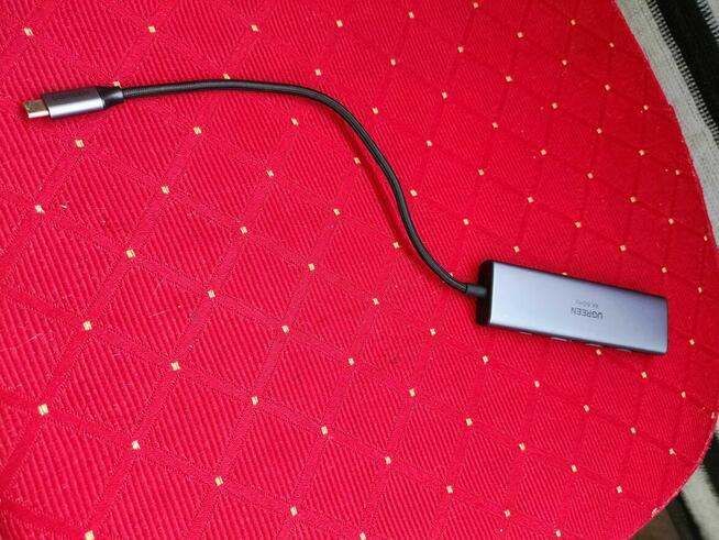 Adapter 5w1 UGREEN CM511 Hub USB-C USB HDMI czytnik kart TF/SD