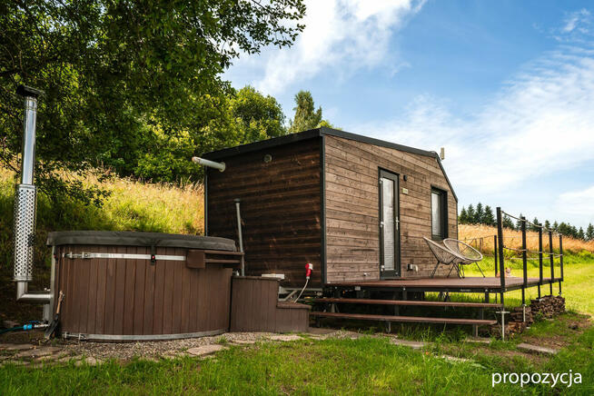 rolna pod Tiny House, las, strumyk droga, 1 h od KR, Beskidy