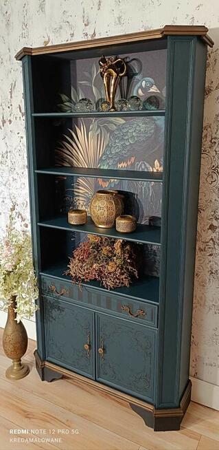 Witryna regał stylizowany