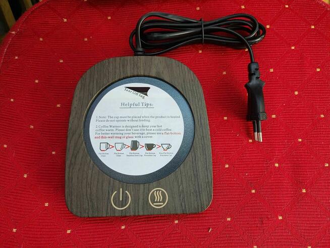 Podgrzewacz Elektryczny do kawy herbaty pod kubek Podstawka