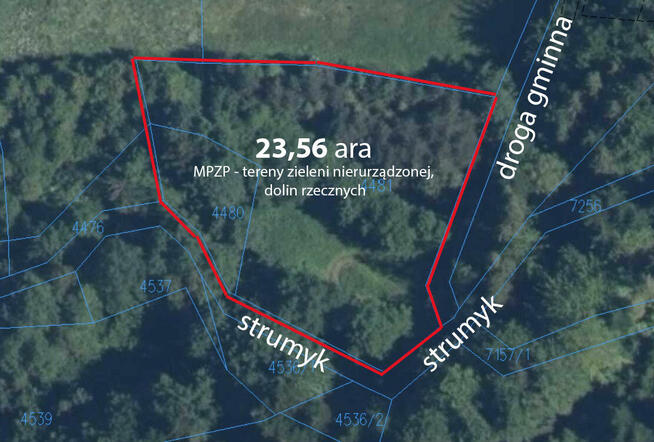 rolna pod Tiny House, las, strumyk droga, 1 h od KR, Beskidy