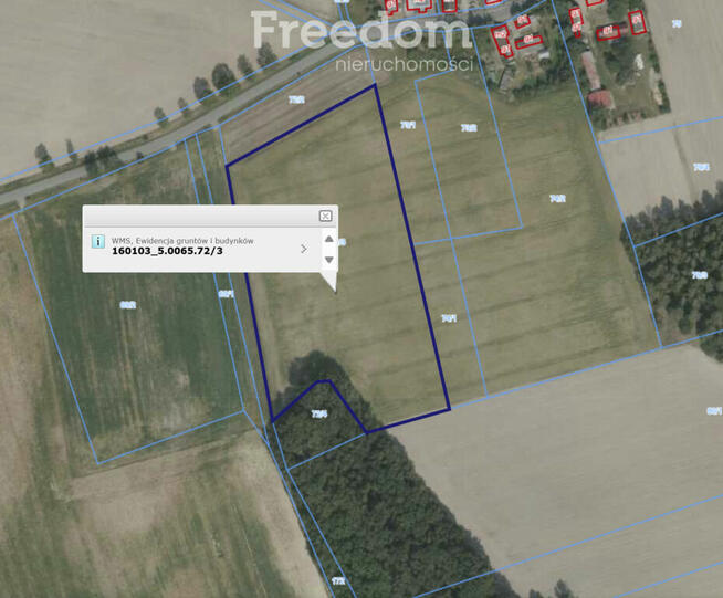 Działka budowlana i rolna w spokojnym Strzegowie