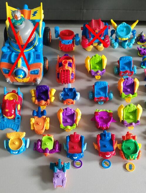 Figurki Super Zings pojazdy + roboty zestaw 20 sztuk