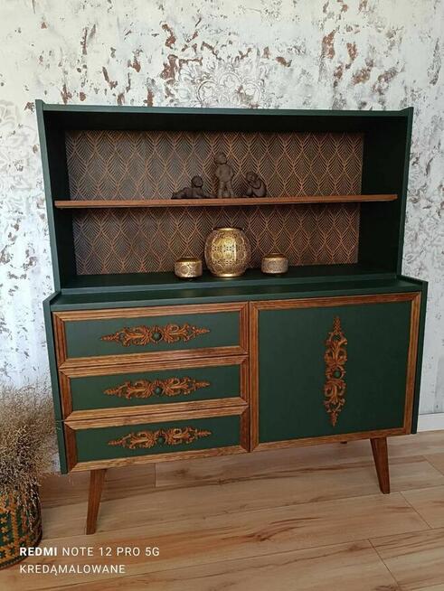 Witryna regał stylizowany