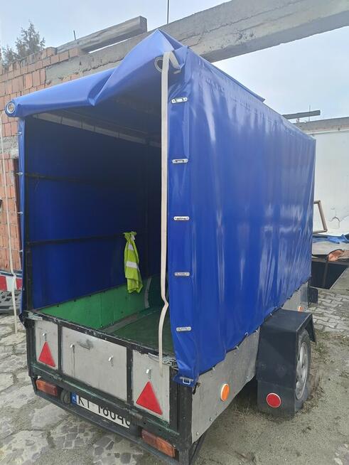 Przyczepa jednosiowa