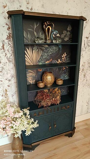 Witryna regał stylizowany