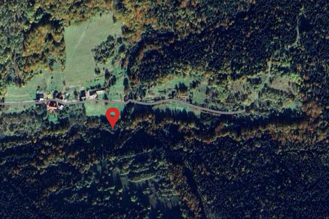 rolna pod Tiny House, las, strumyk droga, 1 h od KR, Beskidy