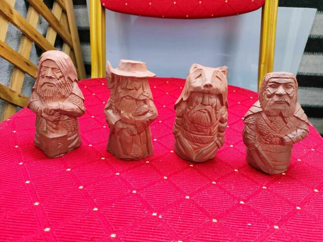 Figurka Posąg z żywicy Rzeźba Tyr Viking Odyn Nordycki bóg