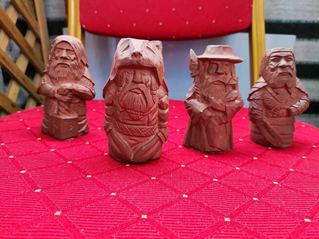 Figurka Posąg z żywicy Rzeźba Tyr Viking Odyn Nordycki bóg