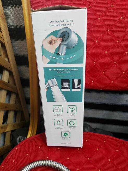 Słuchawka Głowica Prysznicowa masaż pod Prysznic bateria Wąż