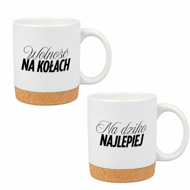 Zestaw 2 x Kubek z pokrywką Kamper, Caravaning