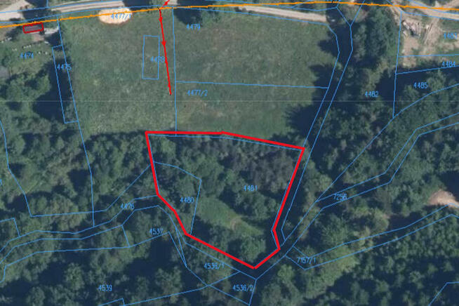 rolna pod Tiny House, las, strumyk droga, 1 h od KR, Beskidy