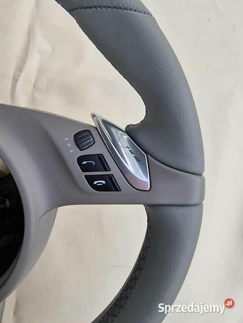 Porsche Cayenne kierownica podgrzewana - nowa skóra