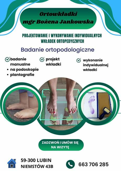 Wkładki ortopedyczne