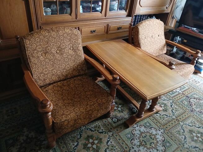 Sprzedam rustikalny komplet wypoczynkowy