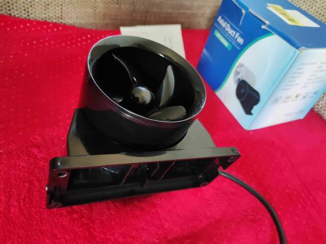 Wentylator kanałowy Rurowy Wydechowy osiowy łazienkowy kuche