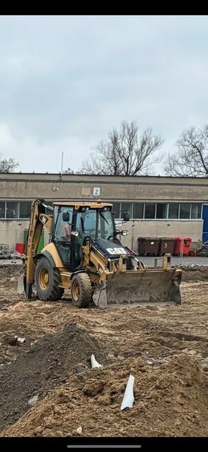 Usługi koparko ładowarka Cat buk /pniewy/szamotuly
