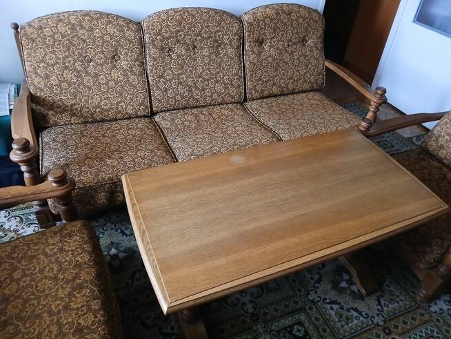 Sprzedam rustikalny komplet wypoczynkowy