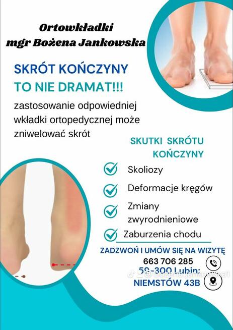 Wkładki ortopedyczne