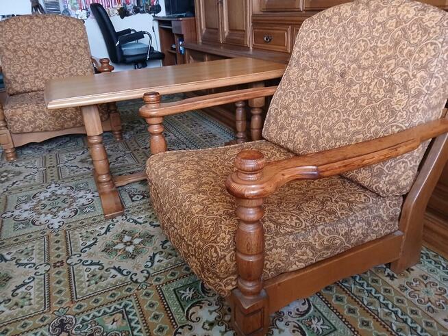 Sprzedam rustikalny komplet wypoczynkowy