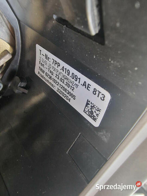 Porsche Cayenne kierownica podgrzewana - nowa skóra