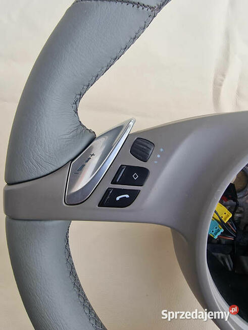 Porsche Cayenne kierownica podgrzewana - nowa skóra
