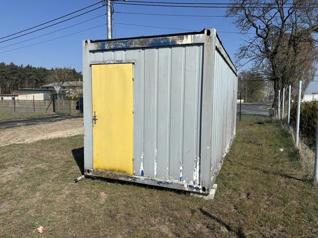 Kontener biurowy budowlany 6 m x2,5x2,8