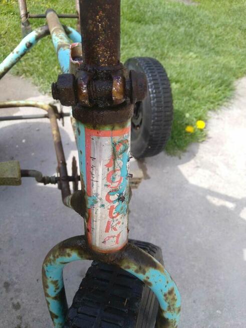 Romet Agatka rower rowerek dziecięcy dla dzieci zielony PRL