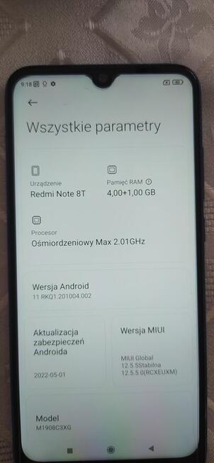 Telefon Xiaomi note 8 T 4/64