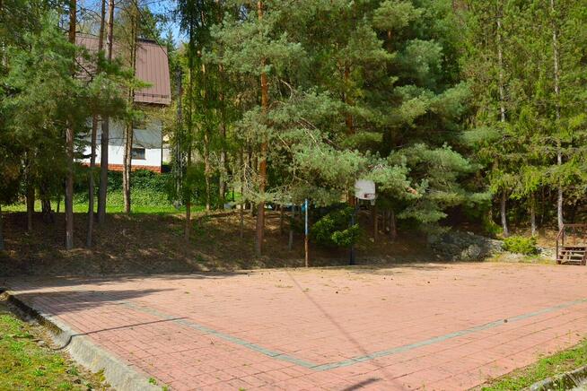 Sprzedam dom w górach, z basenem i boiskiem.