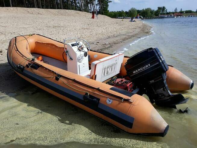 Ponton Motorówka RIB 50Km - Jezioro Nidzkie Bełdany Mikołajk