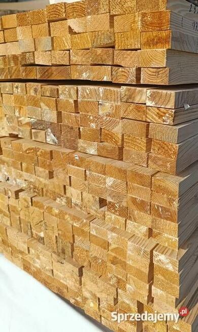 Listwa sucha niestrugana sosna ; 3,05m ; 5x25
