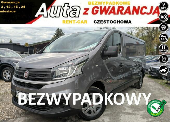 Fiat Talento 1.6D*121PS*OPŁACONY*3-Osoby Long Bezwypadkowy*Serwis*GWARANCJA24M