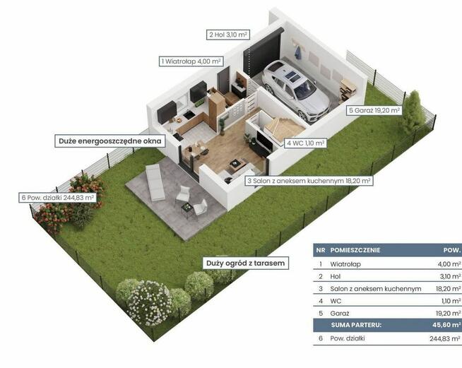 Dom Łęczna, Podzamcze gm. Łęczna