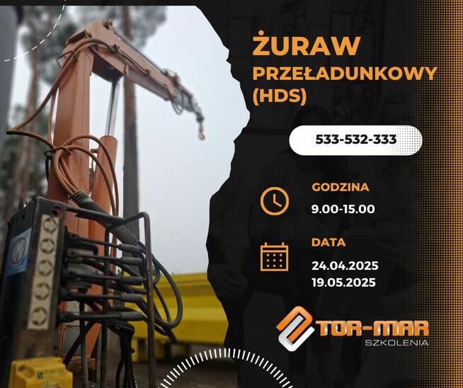 KURS - SZKOLENIE podest, zwyżka, podnośnik koszowy