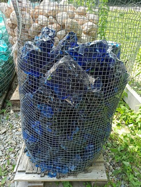 Kamień szklany Bryły Szklane Szkło Kora Kamienna Marianna