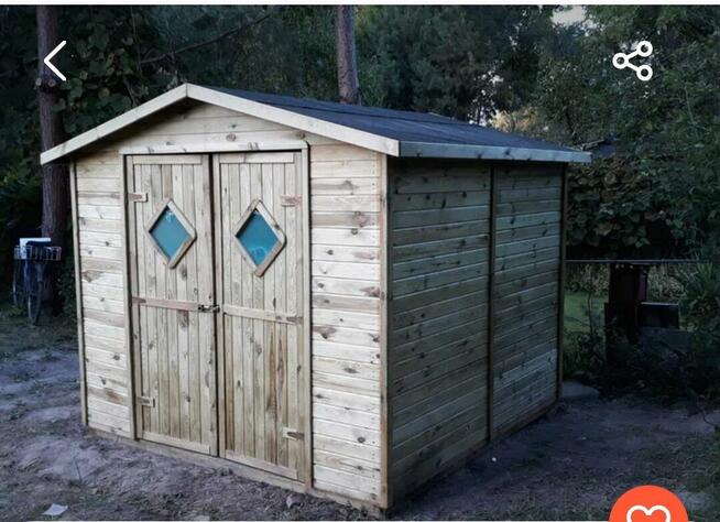 Domek Ogrodowy i Narzędziowy 264 x 262 cm ( 5 m 2 ) Montaż/M