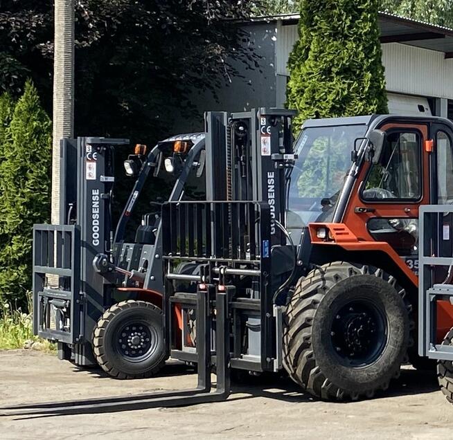 Wózek widłowy 7 ton Nowy - LPG Triplex Kabina z Pozycjonerem