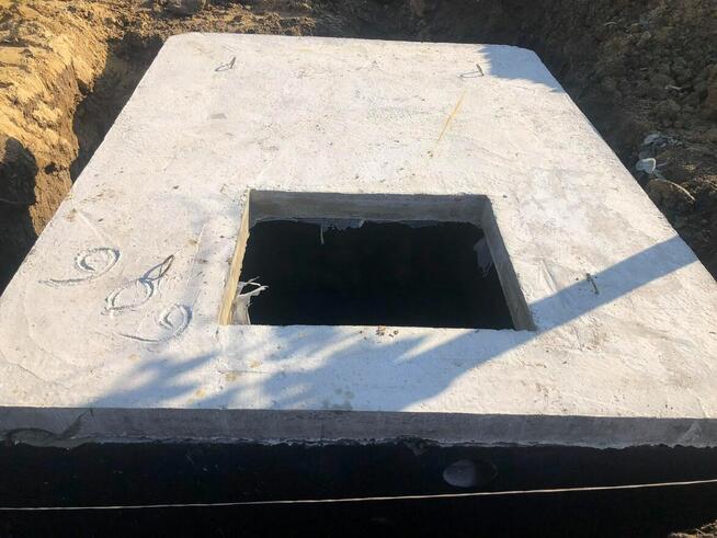 Szamba, zbiorniki betonowe, piwnice