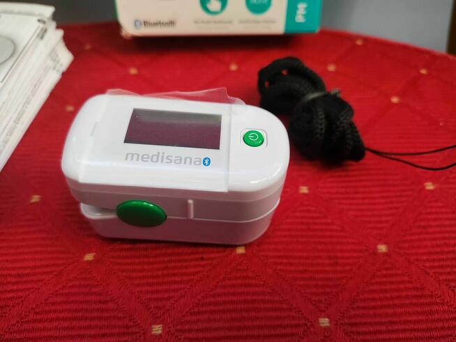 Pulsoksymetr Medisana PM100 Pulsometr Bluetooth tętno puls