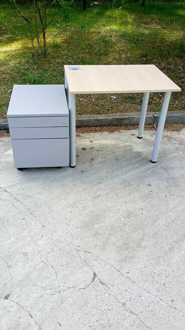 Biurko 79x60 dąb sonoma biurka stoły do szkół biur domu