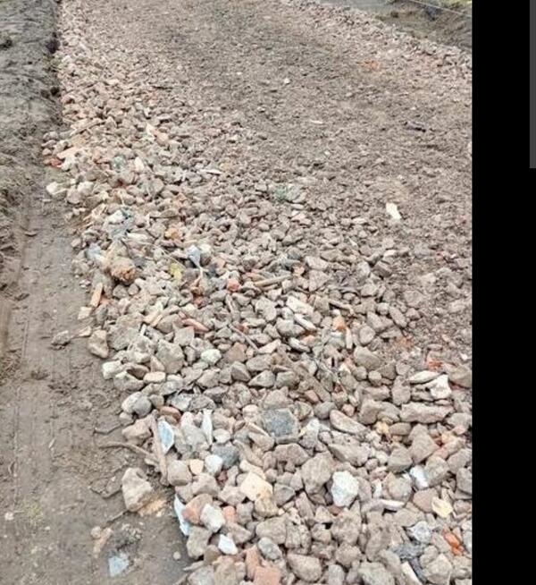 Przyjmę gruz betonowy