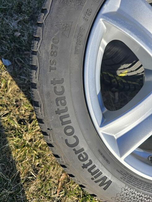 Opony Felgi Koła Zimowe Continental Komplet Zimówki 205/55/1