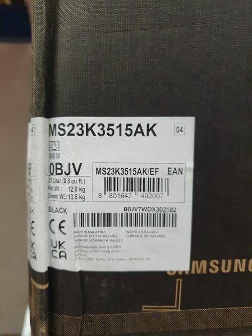 Kuchenki mikrofalowe Samsung Klasa B paleta 20szt.