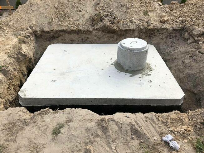 Szamba, zbiorniki betonowe, piwnice