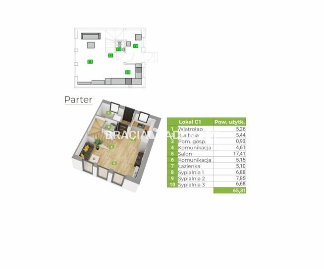 Dom Bębło gm. Wielka Wieś Bębło, Lasek