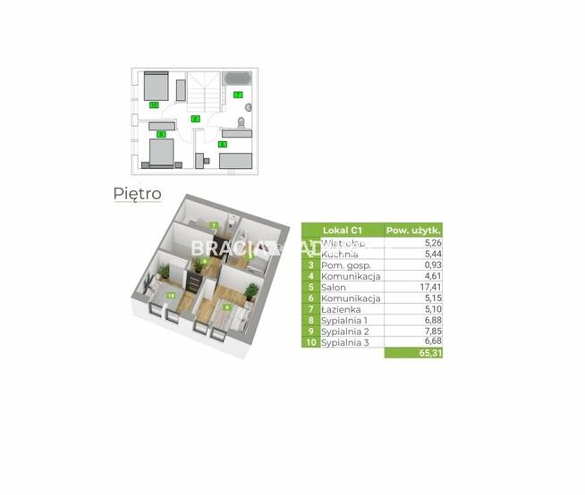 Dom Bębło gm. Wielka Wieś Bębło, Lasek