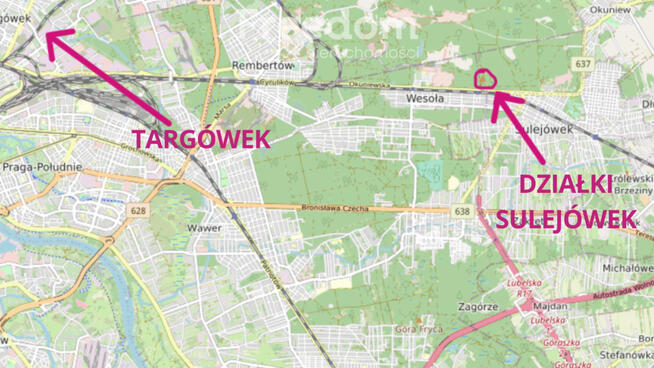 Grunt inwestycyjny w Sulejówku ! 1Ha budowlany