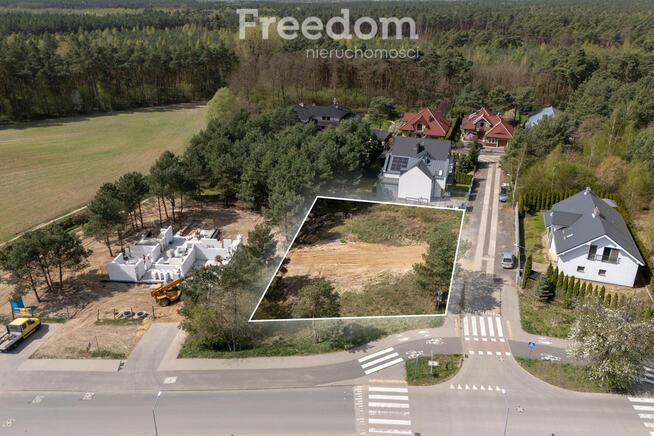 Unikatowa działka budowlana 1106 m2, Zalasewo mpzp
