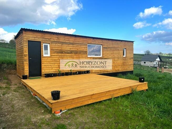 Somonino Połęczyno działka z domkiem